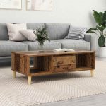 Kohvilaud vana puit 102 x 55 x 35 cm tehispuit