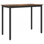 Laud suitsetatud tamm 100 x 50 x 76,5 cm