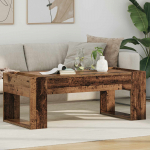 Kohvilaud vana puit 110 x 50 x 41 cm tehispuit