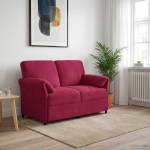 2-kohaline diivan Veinpunane 138 x 83 x 95 cm Samet
