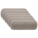 Diivanipadi 6 tk HEERLEN helehall &oslash; 15 x 40 cm boucl&eacute;