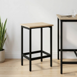 Baaritool Sonoma tamm 40 x 32 x 64 cm Tehispuit