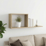 Seinale kinnitatavad riiulid Sonoma tamm 80 x 15 x 30 cm