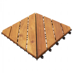 Terrassiplaat 30 pcs Pruun 30 x 30 cm Akaatsia puit