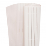 Kahepoolne piirdeaed 90 x 300 cm, valge