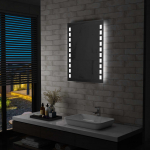 Vannitoa LED-seinapeegel 60 x 80 cm
