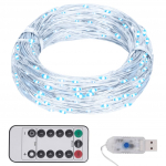 LED-valgusriba, 15 ledi, k&uuml;lm valge, 15m