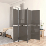 5 paneeliga ruumijagaja, antratsiithall, 250 x 220 cm, kangas
