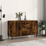 Puhvetkapp, suitsutatud tamm, 100 x 36 x 60 cm tehispuit