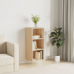 Puhvetkapp, sonoma tamm, 34,5 x 32,5 x 90 cm tehispuit