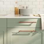 Kapi k&auml;epidemed 5 tk, pronks, 192 mm, roostevaba teras