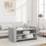 Diivanilaud, hall sonoma tamm, 100x50x50cm, tehispuit
