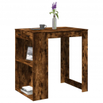 Baarilaud, suitsutatud tamm, 102x70x103,5 cm tehispuit