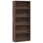 RAAMATUKAPP PRUUN TAMM 80X30X189 CM TEHISPUIT