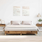 Voodiraam ilma madratsita, vana puit 180x200 cm, tehispuit