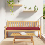 Palleti padi veinpunane 200 x 40 x 8 cm oxfordi kangas