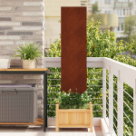 Aia privaatsuse kate rooste 32 x 140 cm kulunud teras
