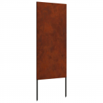 Aia privaatsuse kate rooste 50 x 140 cm kulunud teras