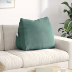 Seljatugi padi mere roheline 60 x 20 x 50 cm korter kangas