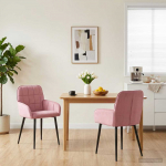 S&ouml;&ouml;gitoa Toolid 2 pcs Samet Roosa 57 x 50 x 85 cm