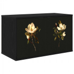 Seinale paigaldatav TV kapp BREMEN 69 x 33 x 40 cm Must tamm