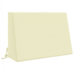 Must padi SOEST 100% Pol&uuml;ester Kreemjas 60 x 20 x 40 cm