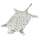Leopardikujuline vaip, pl&uuml;&uuml;s 139 cm valge
