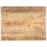 Lauaplaat tugevast mangopuidust 25&ndash;27 mm 80 x 60 cm