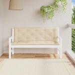 Aiapingi istmepadjad 2 tk, beež, 150x50x7 cm, oxford-kangas