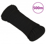 T&ouml;&ouml;k&ouml;is, must, 3 mm, 500 m, pol&uuml;ester