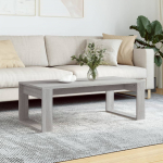 Diivanilaud, hall sonoma tamm, 102 x 50 x 35cm, tehispuit