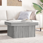 Diivanilaud, hall sonoma tamm, 80x55x40cm, tehispuit