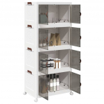 VIRNASTATAV RATASTEGA HOIUKAST 4-TASANDILINE 75 L 64X40X141,5CM