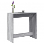Baarilaud, hall sonoma tamm, 102 x 50 x 103,5 cm tehispuit