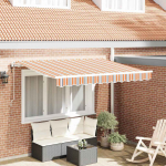 Sisset&otilde;mmatav varikatus mitmev&auml;rviline 350 x 200 cm