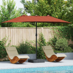 Aedapara terrakota 385 x 209 x 244 cm pol&uuml;ester ja teras
