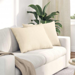 Diivanipadjad 2 tk cream 70 x 50 cm korter kangas