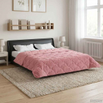 Talve tek Roosa 200 x 220 cm Mikrokiud ja Teddy villa