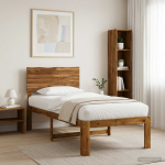 Voodiraam peatoega ROSTOCK naturaalne 75 x 190 cm