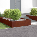 Murupiire 4 pcs 100 x 100 x 35 cm Teras Rooste