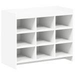 Kinga kapp ladustamisega Valge 85 x 39,5 x 70 cm Tehispuit