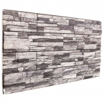 Seinapaneelid 10 pcs Tumehall ja helesinine 100 x 50 cm