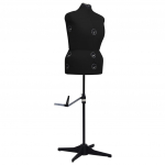 Reguleeritav kleidimannekeen, naine, must, l, suurus 44-50