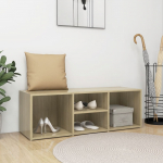 Jalatsipink, sonoma tamm, 105 x 35 x 35 cm , tehispuit
