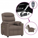 Elektriline massaažitool, pruunikashall, kangas