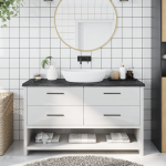 Vannitoa tasapind, tumepruun, 140x50x(2-4)cm t&ouml;&ouml;deldud t&auml;ispuit