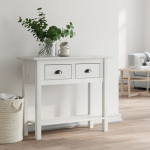 Konsoollaud "bodo", valge, 90x34,5x73 cm, m&auml;nnipuit