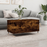 Diivanilaud, suitsutatud tamm, 90 x 44,5 x 45cm, tehispuit
