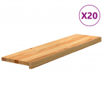 Trepiastmed 20 tk, helepruun, 100x30x2 cm, tammepuit