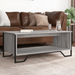 Diivanilaud, hall sonoma tamm, 100 x 51 x 40cm, tehispuit